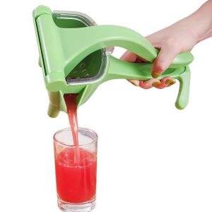 Manual fruit juicer